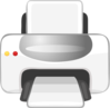 White Printer Clip Art